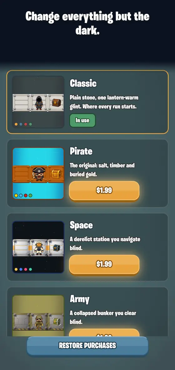 L’application mobile Labyrinth.